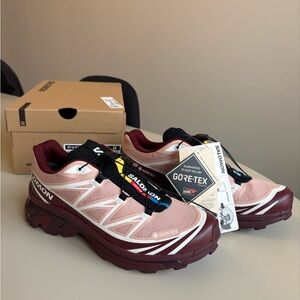 Salomon XT-6 Gore-Tex Mahogany Rose/Tawny Port